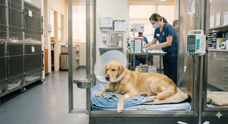 Cuidados Essenciais na Internação de Animais Domésticos